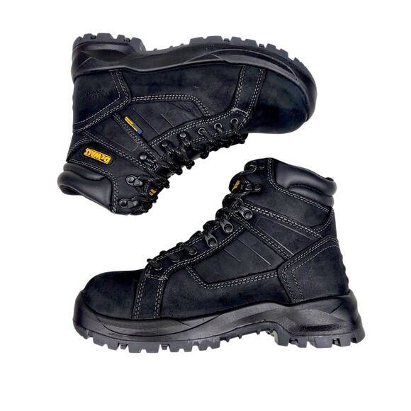 DeWalt Wheeler ST Work Boots Black Leather Oil Resist Waterproof Mens Size 7M main image 7